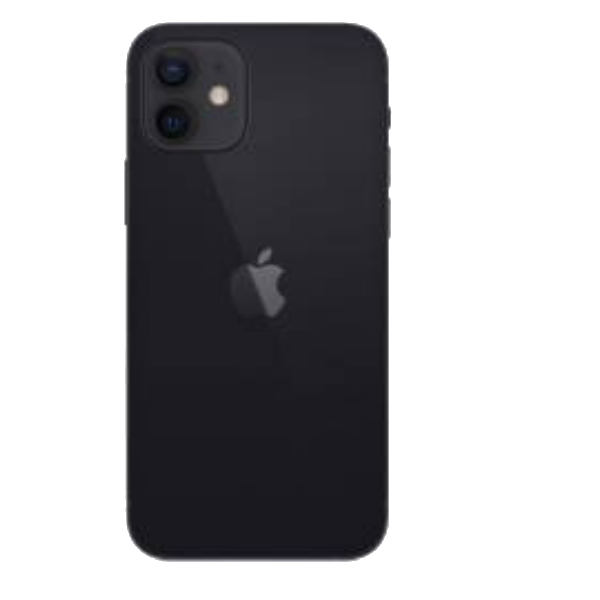Apple iPhone 12 (MGJG3HN/A) Black, 4GB RAM, 256GB, A14 Bionic Chip