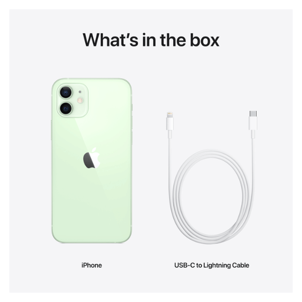 Apple iPhone 12 (MGJ93HN/A) Green, 4GB RAM, 64GB, A14 Bionic Chip