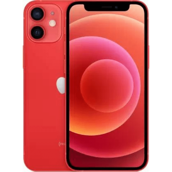 Apple iPhone 12 Mini (MGE03HN/A) Red, 4GB RAM, 64GB, A14 Bionic