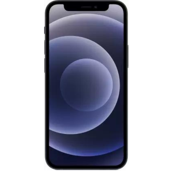 Apple iPhone 12 Mini (MGE33HN/A) with 5G technology, Dual Sim, Black