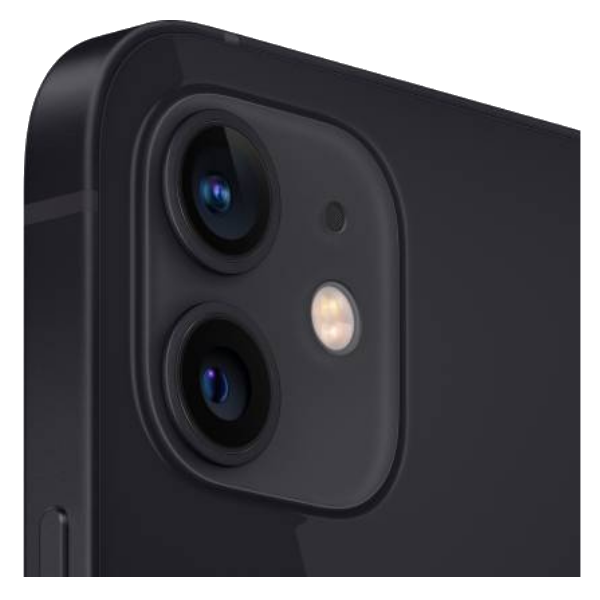 Apple iPhone 12 (MGJ53HN/A) Black, 4GB RAM, 64GB, A14 Bionic Chip