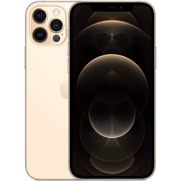 Apple iPhone 12 Pro (MGMR3HN/A) with 256 GB storage, Dual Sim, Gold