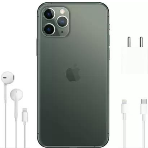 Apple iPhone 11 Pro Max (MWHH2HN/A) with 4G technology, Dual Sim
