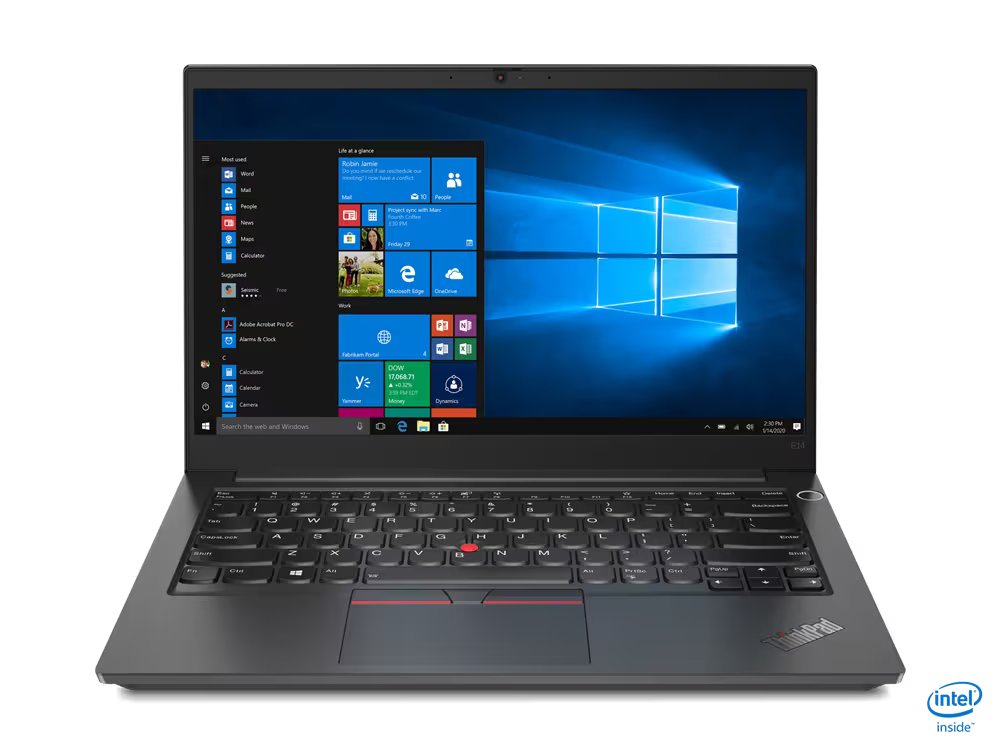 Lenovo 20TA00J0IG ThinkPad E14 Gen 2 (Intel) Laptop, I3-1115G4, 8