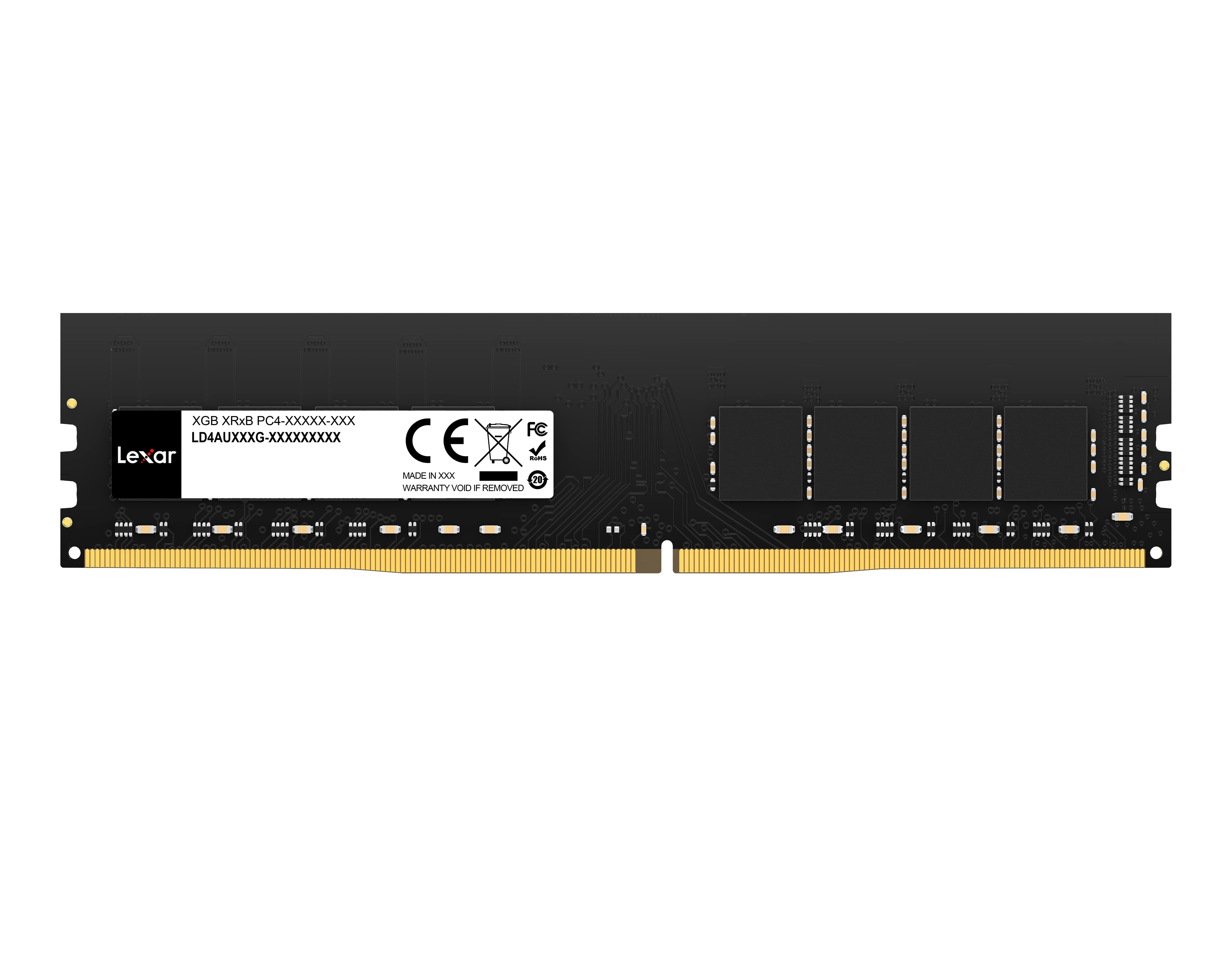 Lexar 16GB DDR4 3200 MHz U-DIMM Desktop Memory