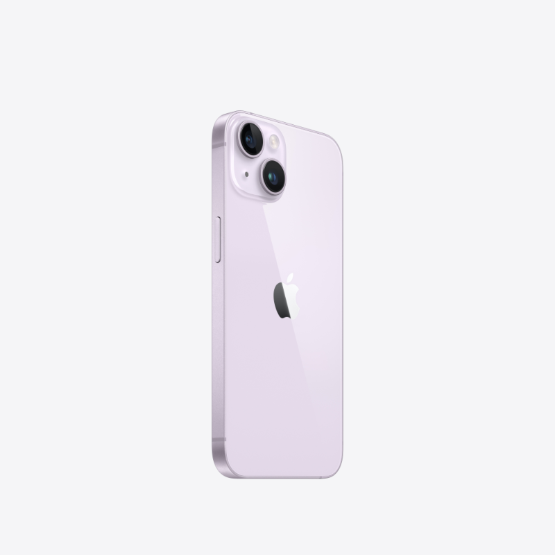 Apple iPhone 14 (MPV03HN/A) Purple with 128GB, iOS 16, A15 Bionic