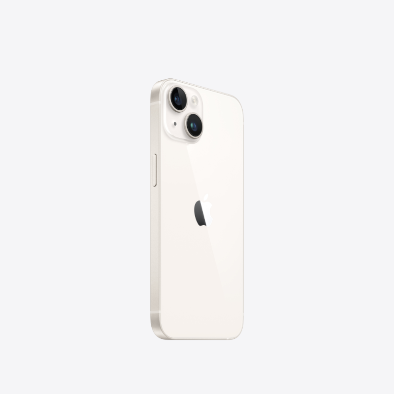 Apple iPhone 14 (MPW43HN/A) Starlight with 256GB, iOS 16, A15