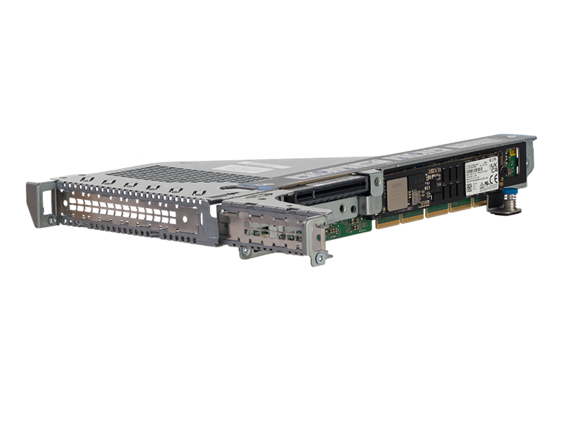 HP P48802-B21 DL380 Gen11 2U x8/ x16/ x8 セカンドスロットライザー HP Primary Secondary Riser 2x x8 1x x16 PCIe 5.0 incl. cage DL380