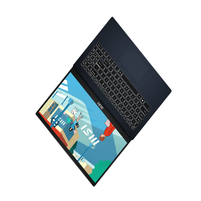 Notebook Raptor MSI 9S7-15H114-290 Modern 15 B13M Laptop Raptor Lake i7-1355U Processor ...