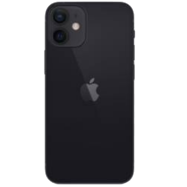 Apple iPhone 12 Mini (MGE33HN/A) with 5G technology, Dual Sim, Black