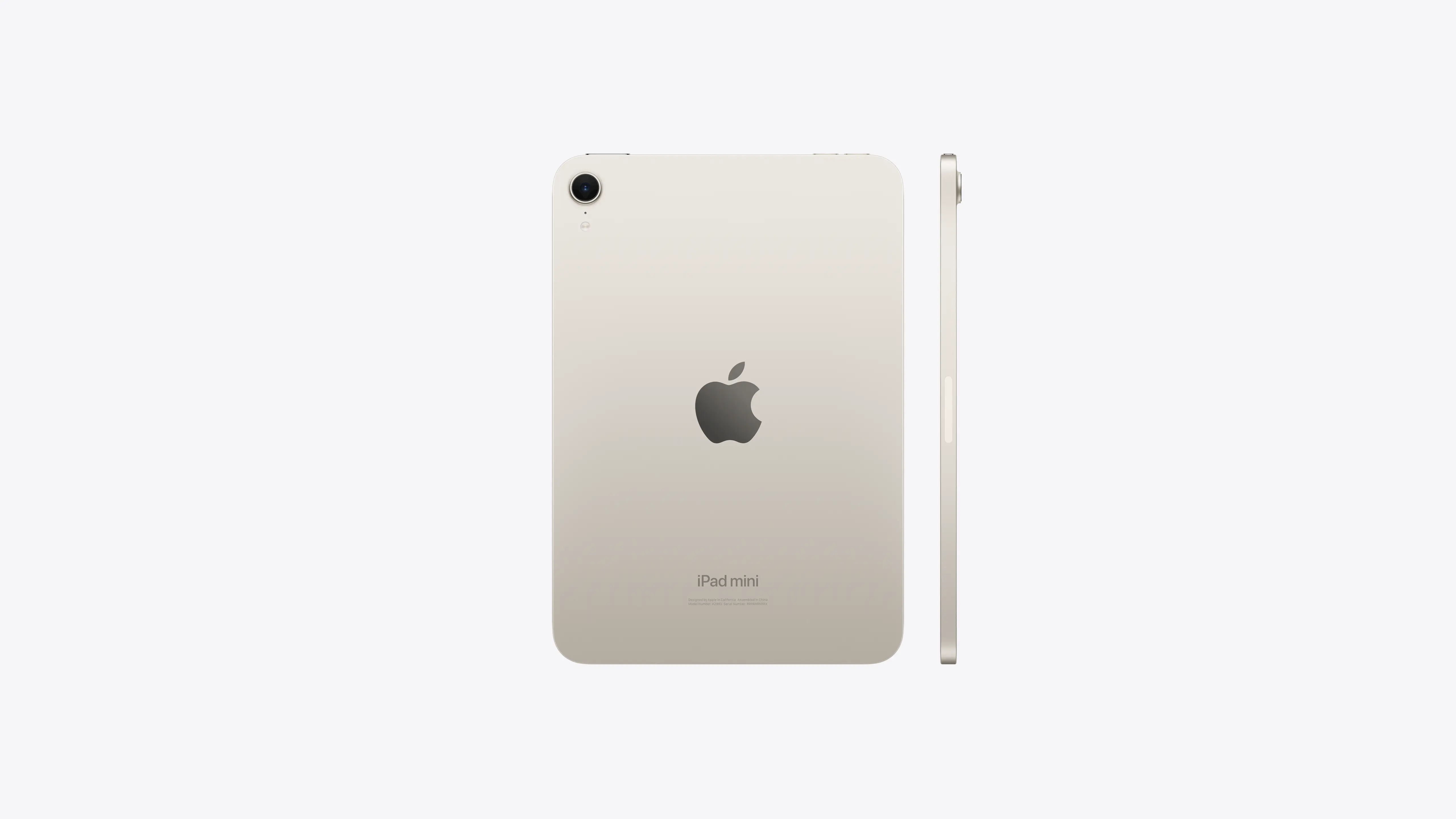 Apple iPad mini （A17 Pro）：A2993 シルバー