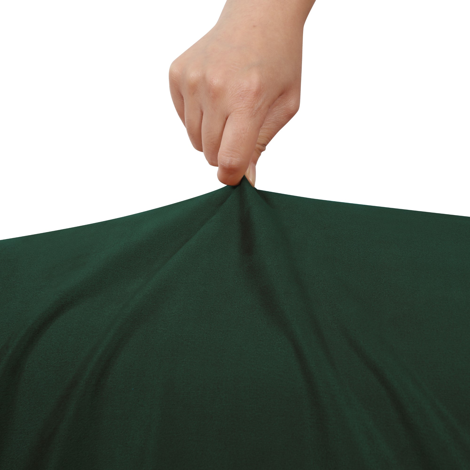 Sherwood Home Premium Faux Suede Eden Green 3 Seater Couch Sofa Cover