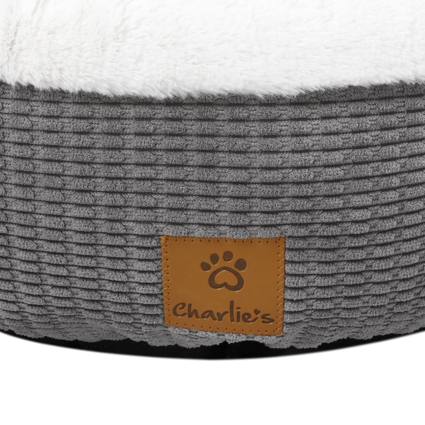 Charlie's Snookie Corncob/Corduroy Hooded Dog Bed Pet Warmer Bed Bolster Nest - Picture 90 of 99
