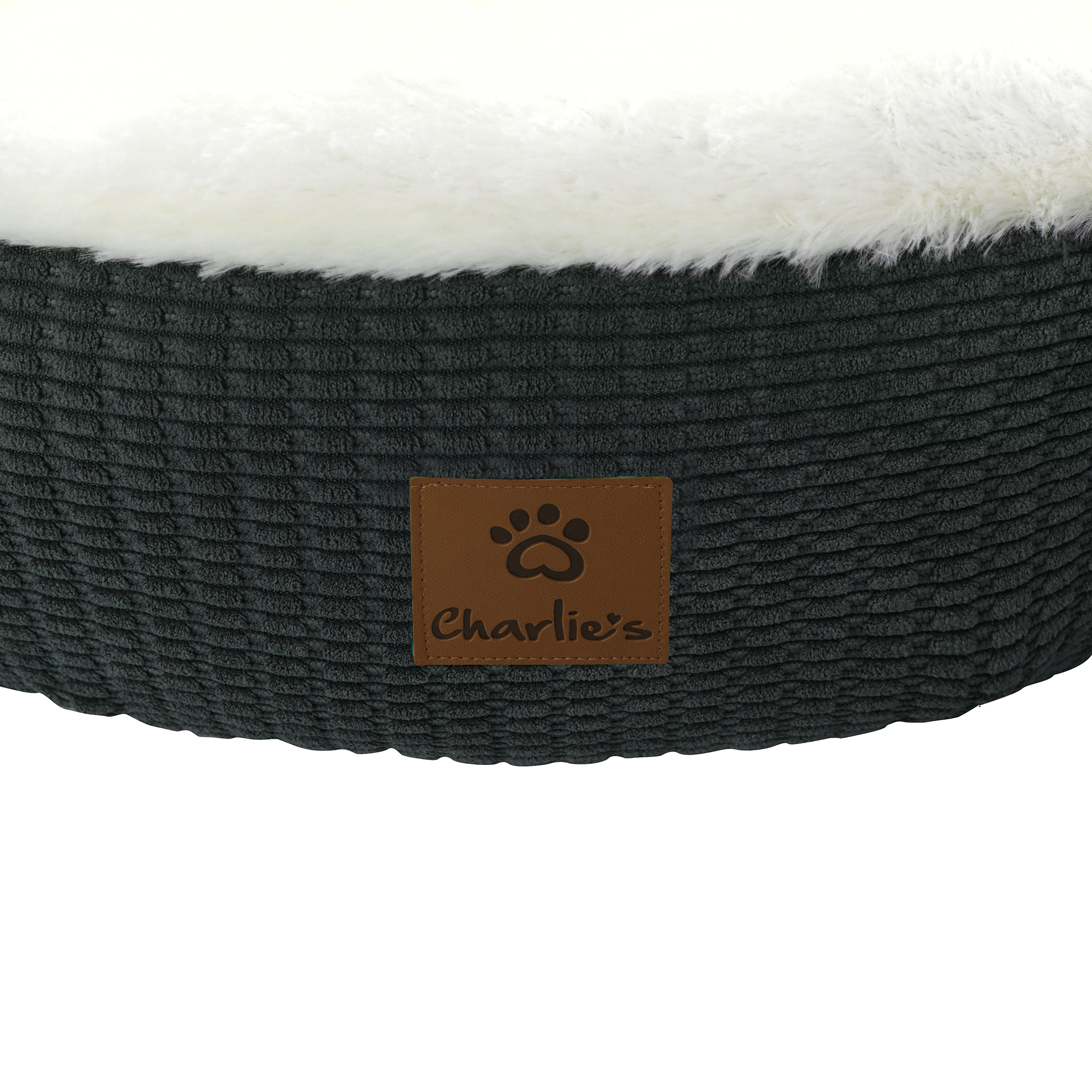 Charlie's Snookie Corncob/Corduroy Hooded Dog Bed Pet Warmer Bed Bolster Nest - Picture 16 of 99