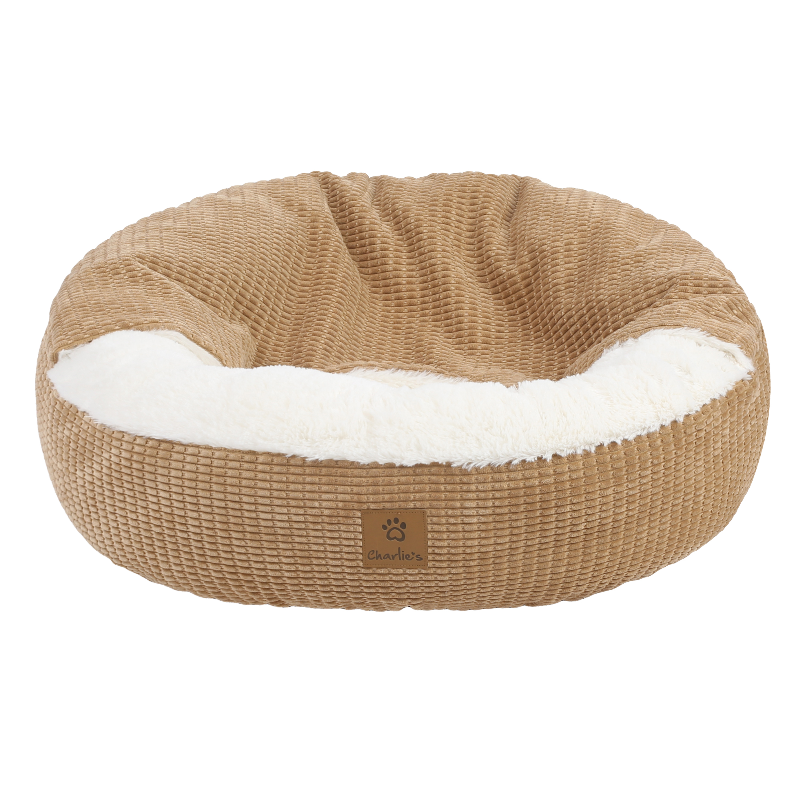 Charlie's Snookie Corncob/Corduroy Hooded Dog Bed Pet Warmer Bed Bolster Nest - Picture 30 of 99