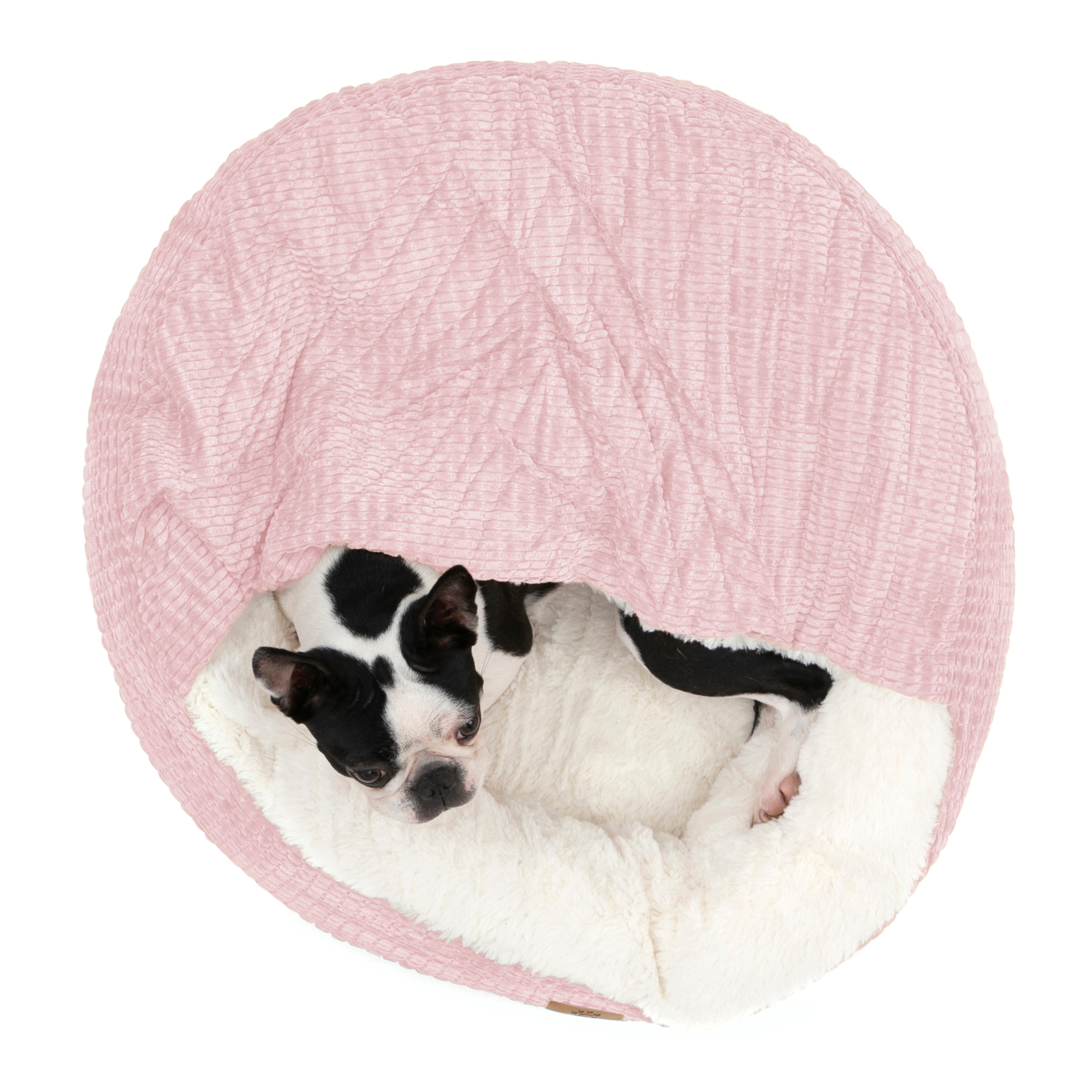 Charlie's Snookie Corncob/Corduroy Hooded Dog Bed Pet Warmer Bed Bolster Nest - Picture 75 of 99