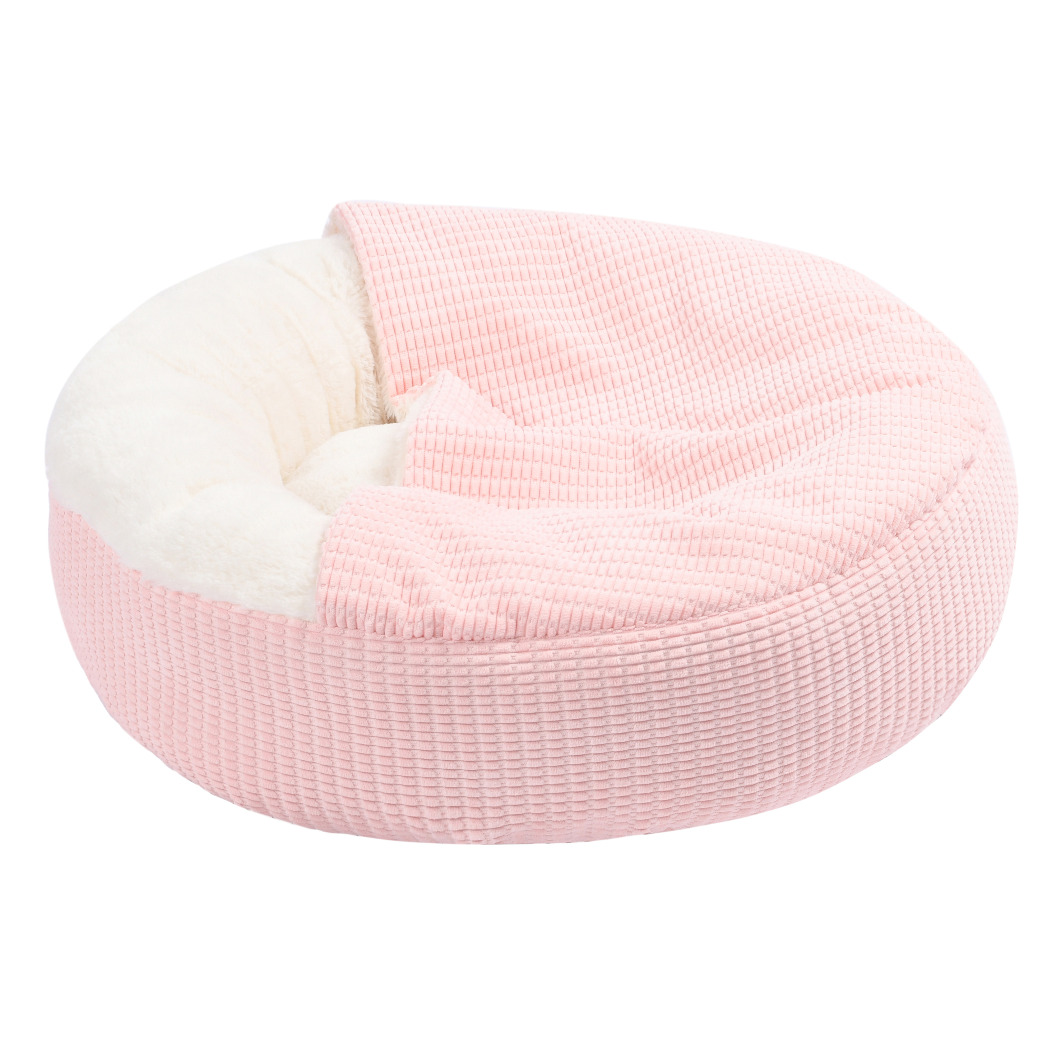 Charlie's Snookie Corncob/Corduroy Hooded Dog Bed Pet Warmer Bed Bolster Nest - Picture 80 of 99