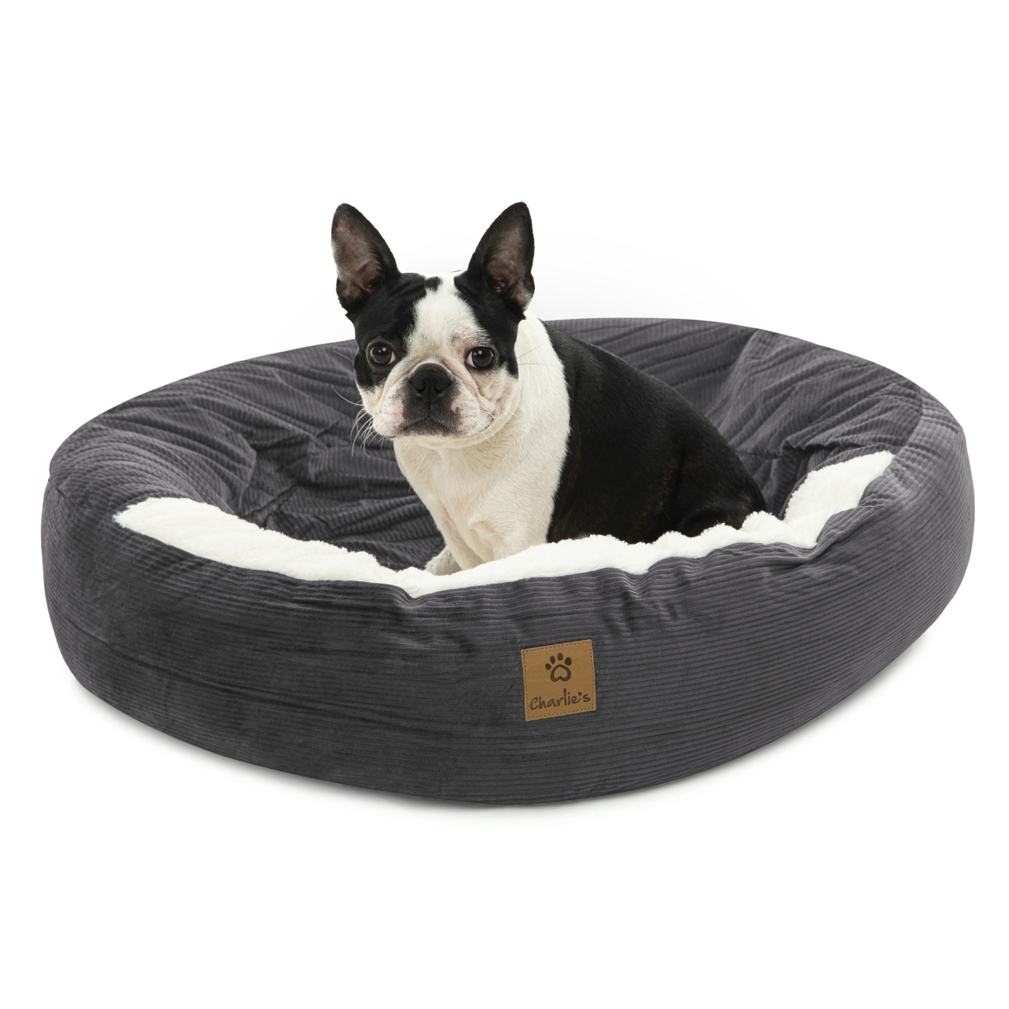 Charlie's Snookie Corncob/Corduroy Hooded Dog Bed Pet Warmer Bed Bolster Nest - Picture 17 of 99