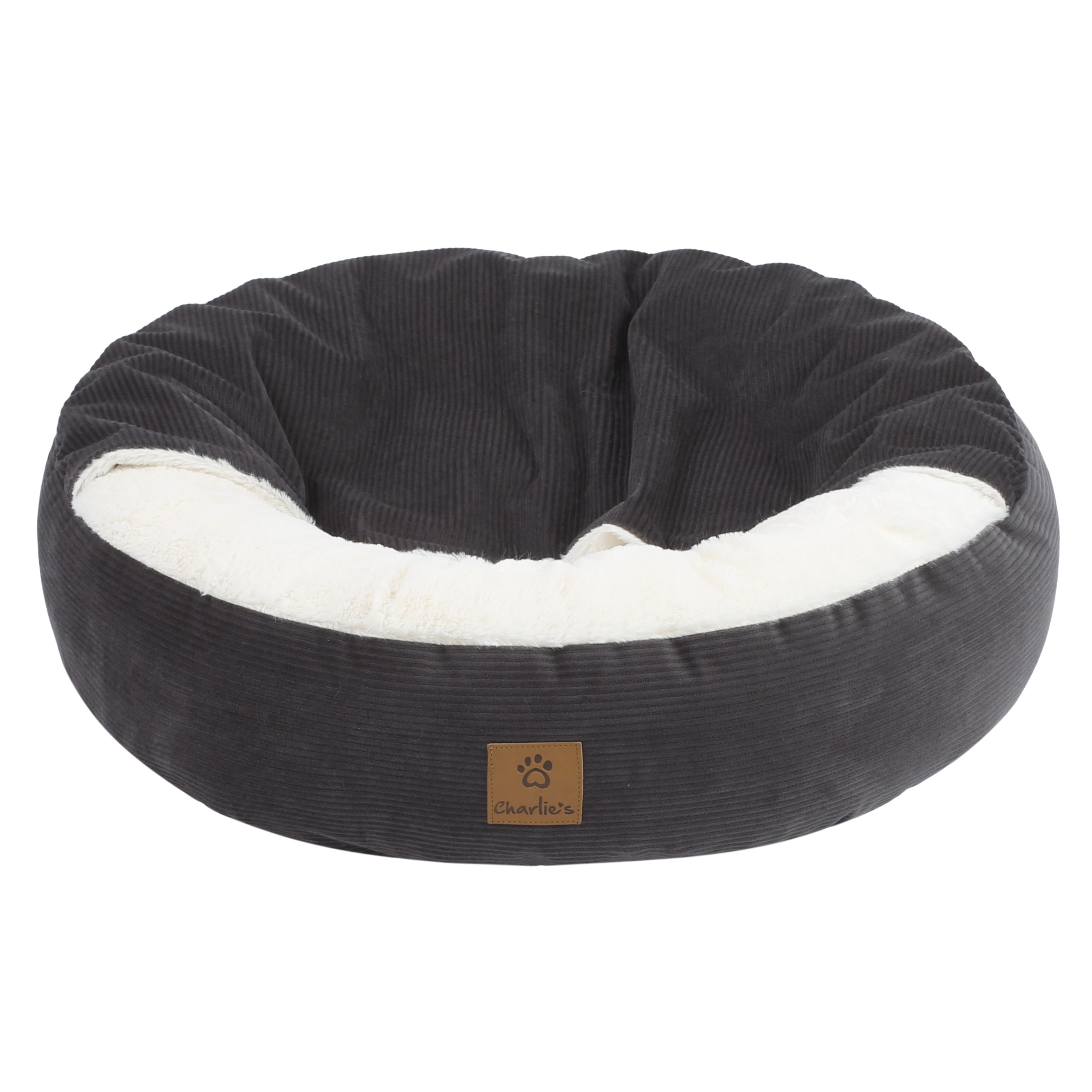 Charlie's Snookie Corncob/Corduroy Hooded Dog Bed Pet Warmer Bed Bolster Nest - Picture 19 of 99