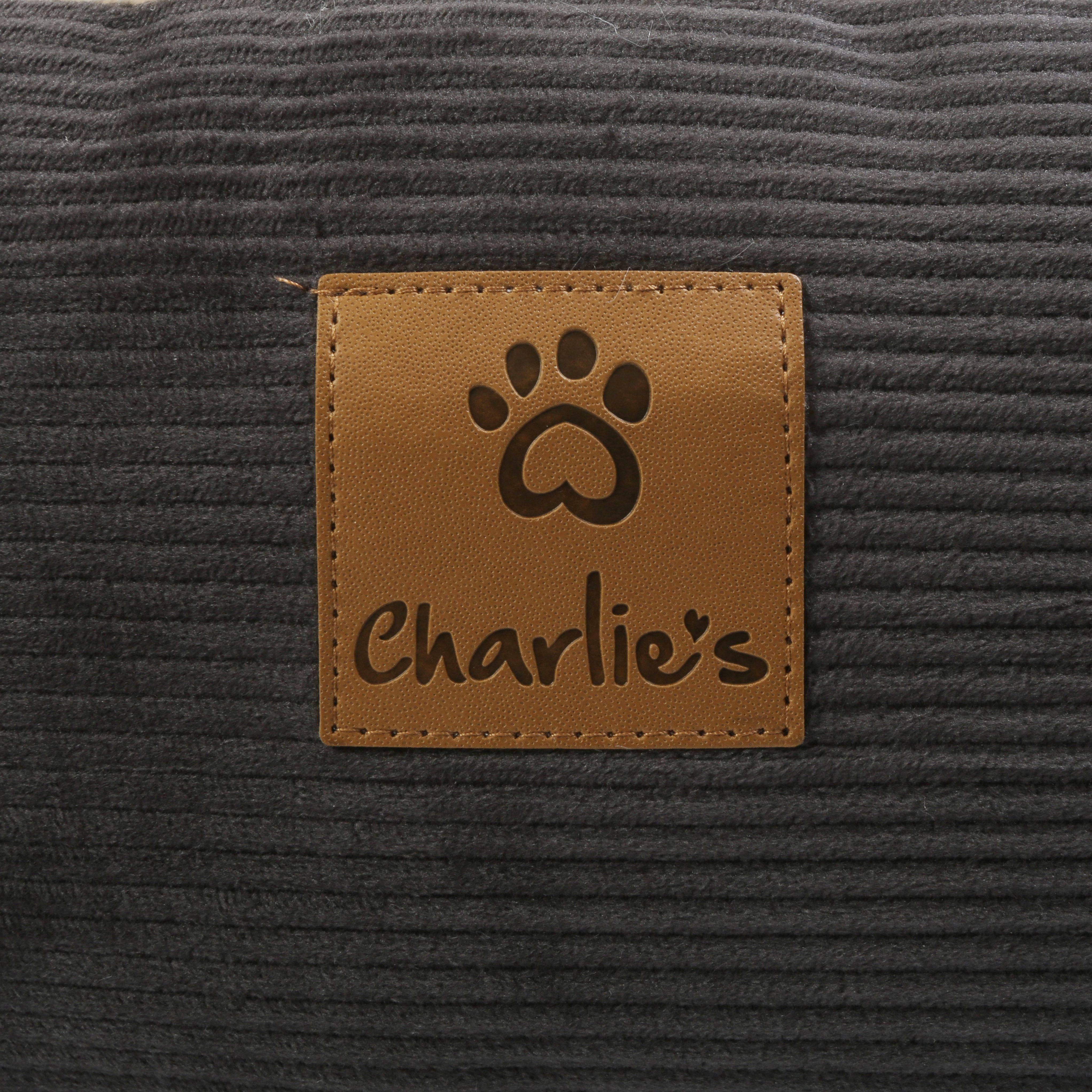 Charlie's Snookie Corncob/Corduroy Hooded Dog Bed Pet Warmer Bed Bolster Nest - Picture 23 of 99