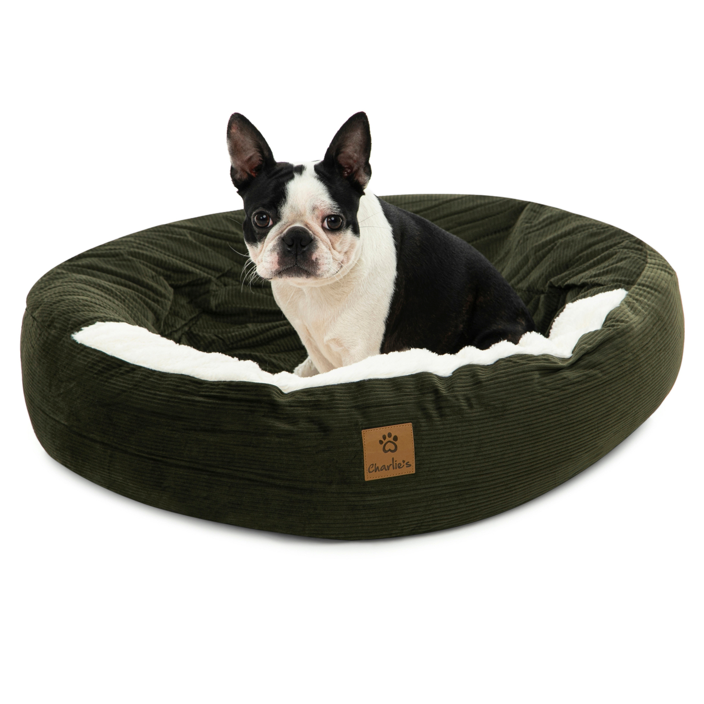 Charlie's Snookie Corncob/Corduroy Hooded Dog Bed Pet Warmer Bed Bolster Nest - Picture 64 of 99